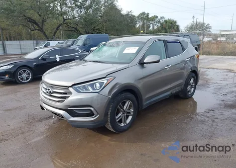 2017 Hyundai Santa Fe Sport 2.4L из США, поврежденный, VIN 5XYZT3LB6HG380898